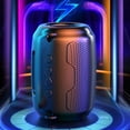 thumbnail image 4 of Haut-parleur Bluetooth Portable Compact Audio Sans Fil Haut-Parleur Portable Son Stéréo avec Mode Lumières LED, 4 of 9