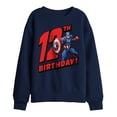 thumbnail image 1 of Captain America Boys/Girls 12th Birthday Sweatshirt, 1 of 4
