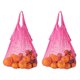 thumbnail image 1 of Bolsa de hilo de algodón, bolsa de frutas y verduras, bolsa de malla portátil sencilla para compras, 1 of 5