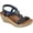 Navy, variant on Skechers Beverlee Date Glam Wedge Sandal (Women's)
