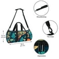 thumbnail image 5 of Turtle Sports Bag with Travel Tote, Soccer Bag, and Gym Bag Options. Size 17.7 Inches, Interior Zipper Pocket, Large Capacity., 5 of 6