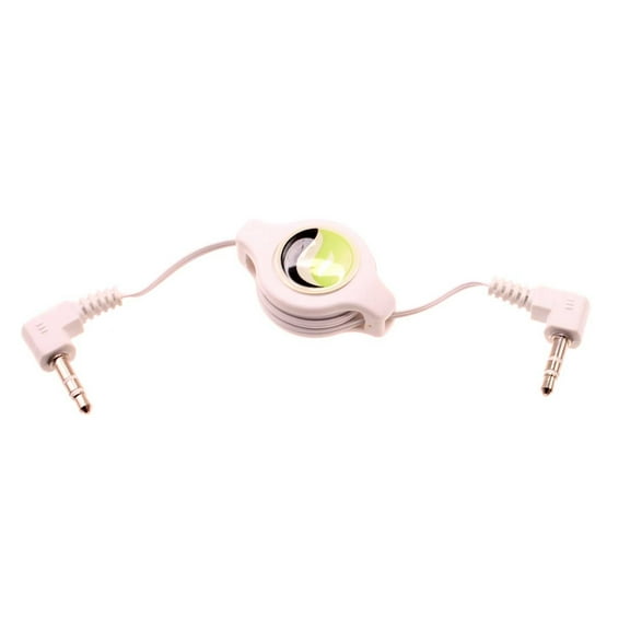 Aux Cable for Samsung Galaxy Tab Active 4 Pro 10.1" (2022)/(2019) - Retractable 3.5mm Adapter Car Stereo Aux-in Audio Cord for Galaxy Tab Active 4 Pro 10.1" (2022)/(2019)