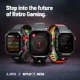 thumbnail image 3 of Atari 2600™ My Play Watch – Retro Gaming Smartwatch with Selective Tech, Non-Connected, Built-in Centipede™, Pong™, Missile Command™, Super Breakout™, Fitness Tracker, 3 of 14