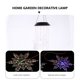 thumbnail image 5 of 1pc Luces solares creativas Wind Bell Light Wind Chime Light Copo de nieve Lámpara LED, 5 of 8