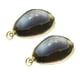 thumbnail image 2 of 1 Par de Colgantes de Pendientes Dorados para Joyas de Bricolaje, Formas Variadas (, Janthina, Concha Y Concha Pequeña) Accesorios D, 2 of 7