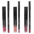 thumbnail image 2 of 3pcs Lipstick Makeup Kit, Matte Liquid Lip Sticks + Lip Liner Pens, All In One  Waterproof Long Lasting Lips Color Gloss Make Up Gift Set Beauty Cosmetics Makeup Gift, 2 of 8