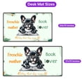 thumbnail image 5 of French Bulldog Frenchie Mother Book Lover Happy Mother's Day Desk Mat Full Keyboard Mouse Pad Dog Lover Gifts Large Mousepad - 03004, 5 of 5