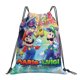 thumbnail image 1 of Mochila deportiva impermeable con cordón de Mario, bolsa de yoga para gimnasio, bolsa de viaje con cordón para mujeres y hombres, 1 of 8