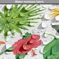 thumbnail image 5 of Jungle Leaves Dining Chair Pad, Flowers and Plantation in All Shades of Green and Vibrant Hues Summer, Water Resistant Pillow with Straps for Kitchen Seats, 2 Pieces Set, Multicolor, by Ambesonne, 5 of 5