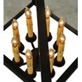 thumbnail image 2 of Meyda Tiffany 127430 Kitzi 8 Light 51" Wide Taper Candle Pendant - Bronze, 2 of 7