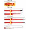 thumbnail image 4 of Juego de destornilladores aislados, con herramientas de reparación para electricistas, （13 piezas）, 4 of 5
