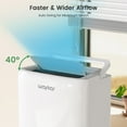 thumbnail image 6 of Waykar 120 Pint Dehumidifiers for Basements & Whole Home up to 6000 Sq Ft, with Continuous Drain Hose,  45dB Ultra Quiet, Auto Defrost, 32 Pint DOE Energy Star, 6 of 10
