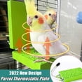 thumbnail image 5 of New Design 12V Constant Temperature Design Warmer for Parrots Birds Bird Perch Stand Parrot Thermostatic Plate Bird Heater for Cage AU PLUG, 5 of 8