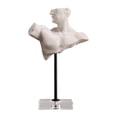 thumbnail image 1 of Estatuilla de resina, estatua de medio cuerpo, regalo, adorno coleccionable, escultura nórdica para gabinete, sala de estar, escritorio, pasillo de, 1 of 9