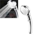 thumbnail image 1 of Douche à Main Réglable à 3 Modes pour Augmenter la Pression Pulvérisateur de Douche Douchette de Salle de Bain Tête de Douche Argent, 1 of 8