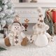 thumbnail image 3 of Adornos Interiores para el Hogar MuñEco de Nieve de Patas MuñEco de Punto MarróN CáLido DecoracióN del Hogar Sofá de la Sala de Estar, 3 of 5