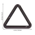 thumbnail image 4 of TEHAUX 10Pcs Triangle Buttons for Pants and Jackets Black Electroplated Surface for Fashion Design, 4 of 4