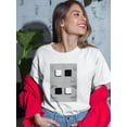 thumbnail image 2 of Camera Switcheroo T-Shirt Women -Muzaffar Yulchiboev Designs, Female Medium, 2 of 4