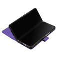 thumbnail image 5 of MonsDirect for 7.6 inch Samsung Galaxy Z Fold 3 2022 2021 Case, Slim Suede Leather Stand Folio Cover with Auto Sleep/Wake Card Slots & Hand Strap Anti-Fall Protective Case for Galaxy Z Fold 3, Purple, 5 of 5