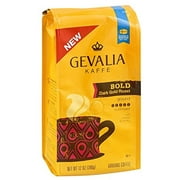 Gevalia Kaffe Ground Coffee Bold Dark Gold Roast, 12 Oz (Pack Of 6)