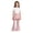 Pink, variant on Girl's Y2K Bow Flared Leggings with Skirt Elastic Waist Bell Bottom Pants(Pink,18-24 Months)