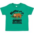 thumbnail image 3 of Inktastic Sloths Are My Spirit Animal with Cute Sloth Illustration Boys or Girls Toddler T-Shirt, 3 of 5