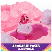 Hatchimals Alive Rainbow Splash Carton with 5 Figures, 10+ Accessories
