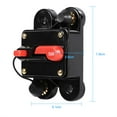 thumbnail image 3 of Auto Disyuntor Restablecer Fusible Inversor para Coche Marine Sistema De Barco Protección-12V-24V (tama?o : 50A) interruptor de Higoodz Accesorio de coche, 3 of 3