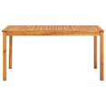 thumbnail image 3 of vidaXL 3 Piece Outdoor Dining Set with Cushions Solid Wood Acacia, 3 of 5