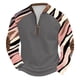 thumbnail image 2 of Blusas y camisas de manga larga con cuello redondo para hombre Sudadera con puños en los hombros estampada para hombre Blusa de poliéster de manga larga con cuello redondo para hombre, 2 of 3