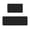 Black, variant on Kitchen Mats for Floor â 2 Pack 47.2"x17.7" Anti Fatigue Cushioned Standing Mat, Waterproof Comfort Ergonomic Rug for Home Office Sink Area, Black Non- Ridged Bottom for Kitchen