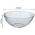 thumbnail image 2 of Balsa Circle 4 Pieces 32 oz Disposable Round Plastic Serving Bowls Clear, 2 of 8