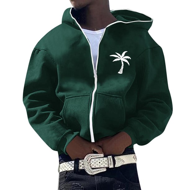 Gibobby Sudaderas para hombre Sudadera con Cierre Y Capucha Manga Larga Hombre(AG,M)