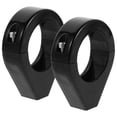 thumbnail image 1 of Moluckfu 2Ud Abrazadera Para Luz Indicadora Delantera De Motocicleta Moderno Negro, 1 of 7