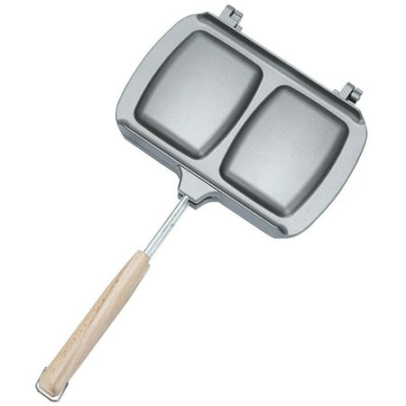 

Pan Maker Sandwich Frying Pancake Stovetop Press Panini Non Stick Cheese Nonstick Breakfast Plate Baking Kitchen Waffle