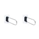 thumbnail image 4 of Advancent Perchero de PVC, estante de almacenamiento, portátil, extraíble, autoadhesivo, Clips para dormitorio de alta resistencia, soporte Negro 2Conjunto, 4 of 6