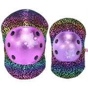 LittleMissMatched Rainbow Dragon Multi-Sport Youth Pad Set, Multi-color