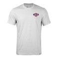 thumbnail image 2 of Men's Levelwear  White Columbus Blue Jackets Thrive Club Patch 2.0 Tri-Blend T-Shirt, 2 of 3