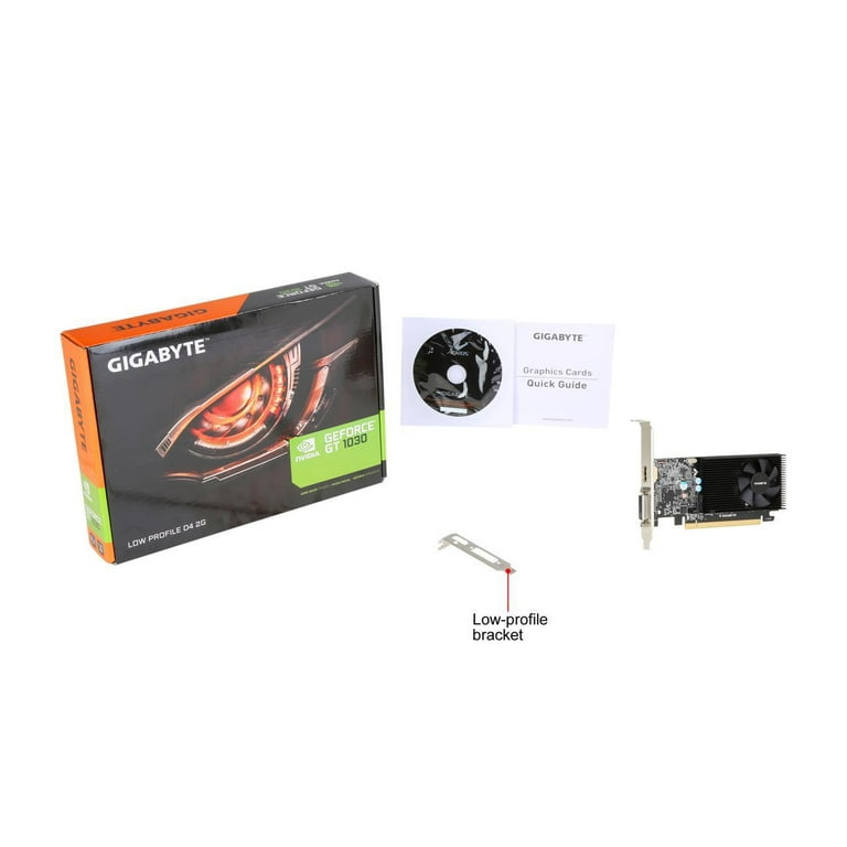 Gigabyte GeForce GT 1030 2GB Low-Profile GPU Video Graphics Card