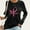 Black, variant on Zunfeo Fall Tops for Women Casual Breast Cancer Awareness Shirts Cozy Long Sleeve T Shirts Christmas Gift Beige