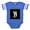 Royal Blue, variant on CafePress - Gothic Initial Y - Cute Infant Baby Football Bodysuit