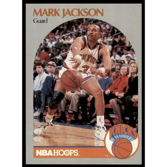 1990 Hoops Basketball Card (1990-91) #205 Mark Jackson Near Mint/Mint Menendez Brothers