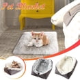 thumbnail image 1 of Xihbxyly Cama para Mascotas, Colchón Suave Antiansiedad, Bordes Elevados para Mayor Soporte Cervical, Diseño Autocalentable, Acogedora para Otoño E Invierno, para Uso En Interiores, Tamaño 61 X 51 Cm, 1 of 7