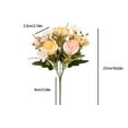 thumbnail image 3 of Artificial Peony Flowers-6 Color Options Realistic Fake Flowers for Wedding Decor,Home Furnishings & Hotel Decorations 10.6" x 7.87" Plastic Peonies No Maintenance Floral Arrangement, 3 of 6