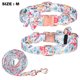 thumbnail image 2 of Collar y correa para perro con hebilla dorada fuerte ajustable con hermosa pajarita y ribete floral Adepaton CPB-US-YY32-1, 2 of 5