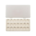 thumbnail image 2 of Bead Board Organizer Bead Sorting Pad Bead Storage Mat Sponge Material 21 Slot Design for Jewelry Artists and Crafters, 2 of 9