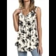 thumbnail image 2 of Camisetas de Tirantes de Verano para Mujer, Sin Mangas, Holgadas, Estilo Henley, con Botones, para Combinar con Leggings, Blusa Plisada Informal. 4XL, 2 of 7