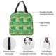 thumbnail image 4 of Easygdp Crocodile And Bush Bolsa Térmica Premium - Tela Oxford Impermeable, Gran Capacidad, Bolsillo Frontal, Unisex para Trabajo, Escuela, Actividades al Aire Libre y Picnics, 4 of 8