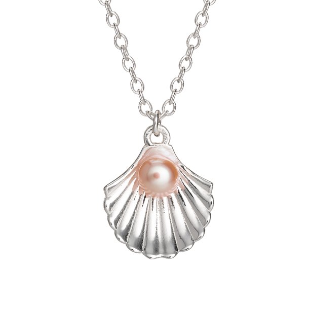 Disney Disney's The Little Mermaid Seashell Pearl Necklace Walmart