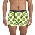 thumbnail image 2 of Goofa Happy Fruit Printed Men's Boxer Briefs Underwear, Moisture-Wicking Underwear, Trunk,Soft and Breathable Cotton Underwear-Large, 2 of 9
